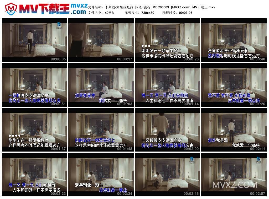 李荣浩-如果我是海_国语_流行_MEC00869